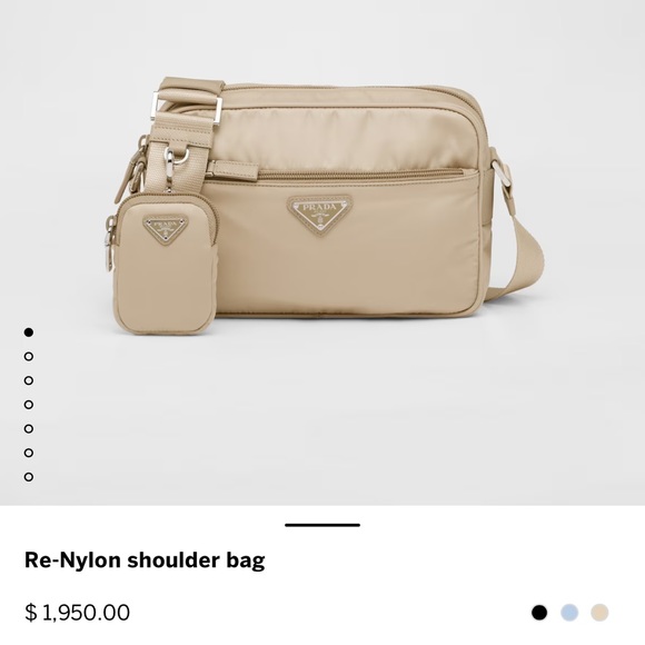 Prada Re-Nylon crossbody messenger bag - w/ receipt + authentication card - Picture 1 of 16